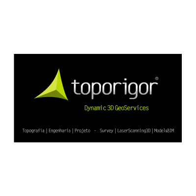 Logótipo TOPORIGOR 3D GEOCIENCIAS - TOPOGRAFIA, ENGENHARIA E PROJETO, UNIPESSOAL, LDA