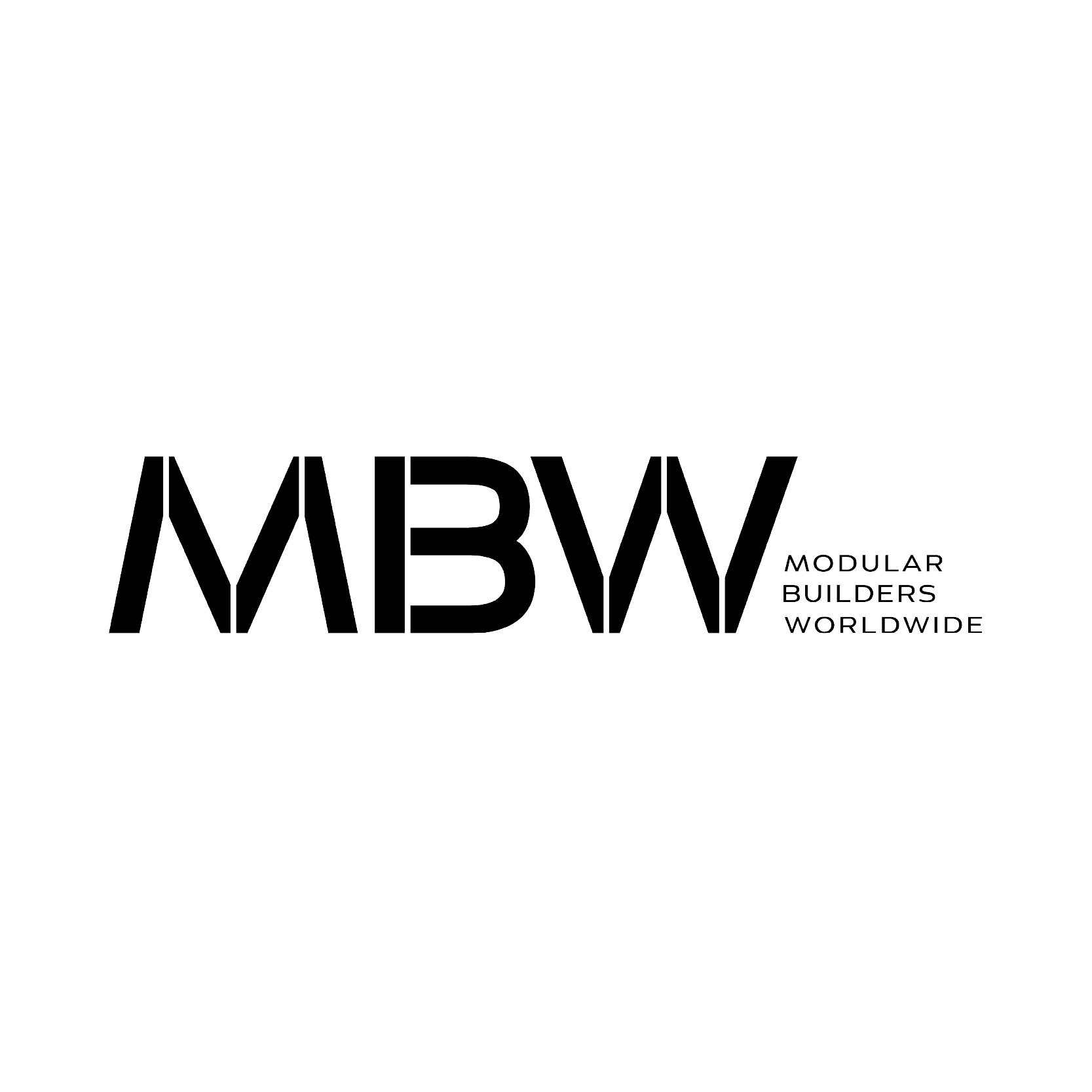 Logótipo MBW - MODULAR BUILDERS WORLDWIDE, LDA