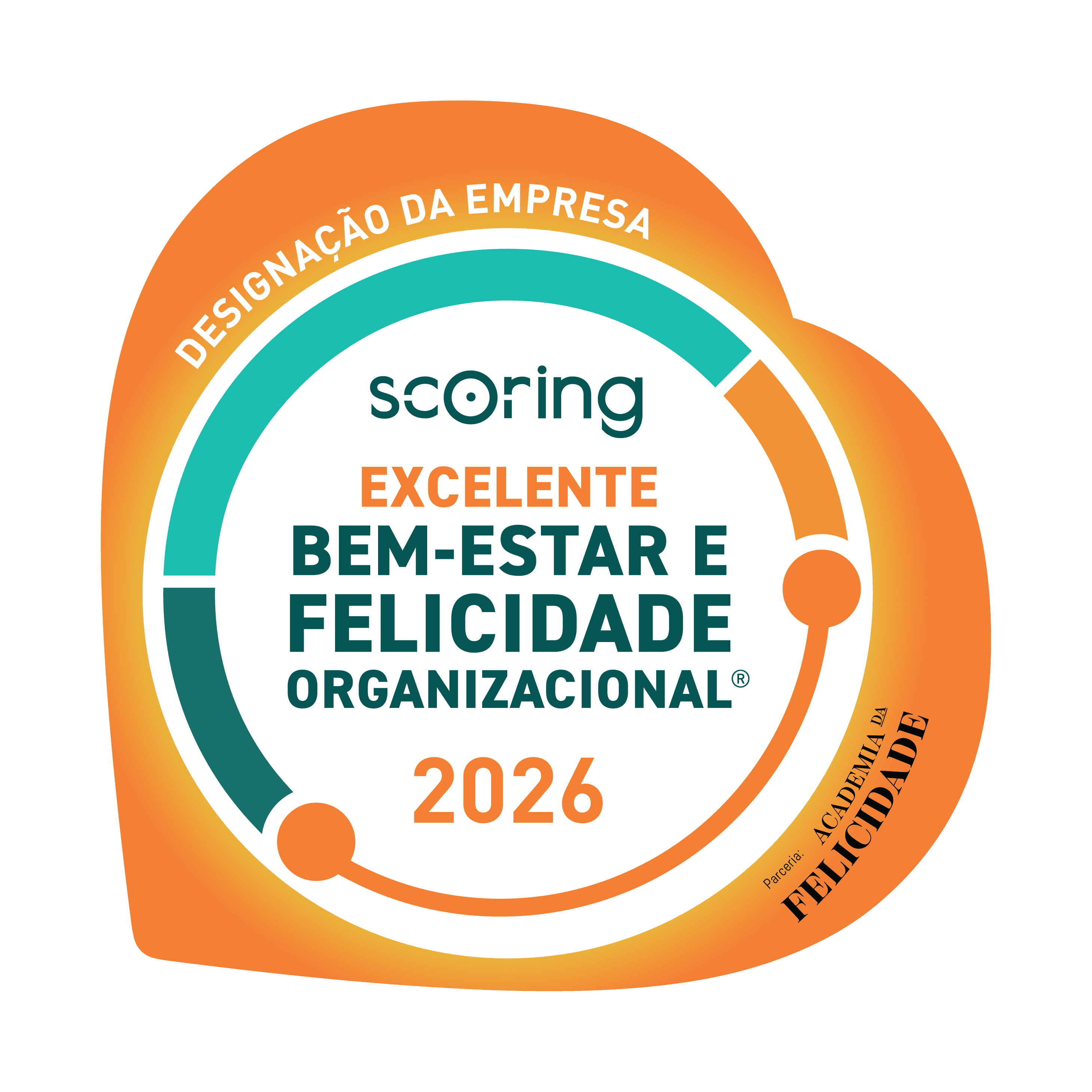 Excelente Bem-Estar e Felicidade Organizacional