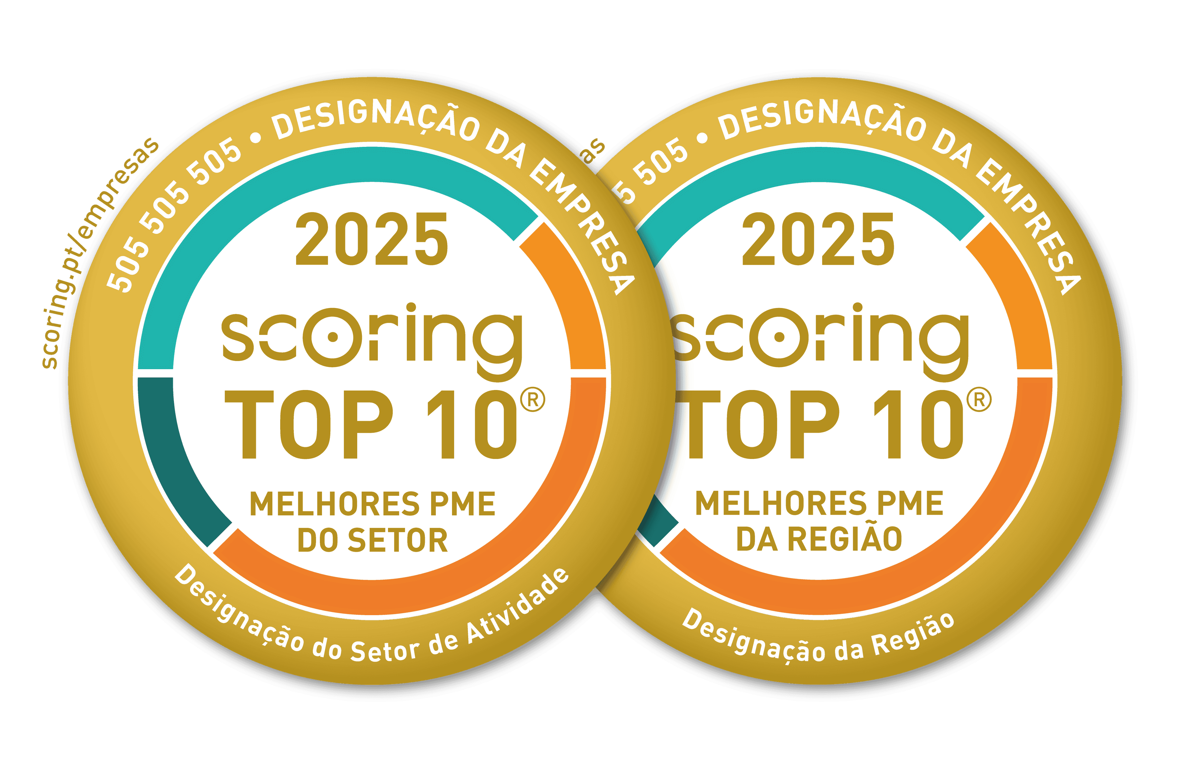 TOP 10 Melhores PME — Setor e Região