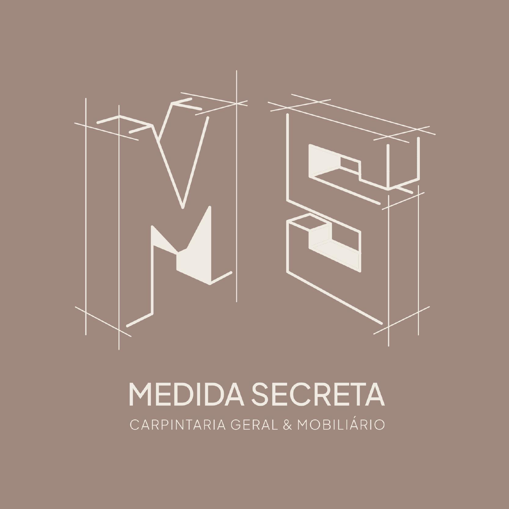 Logótipo MEDIDA SECRETA - CARPINTARIA, LDA