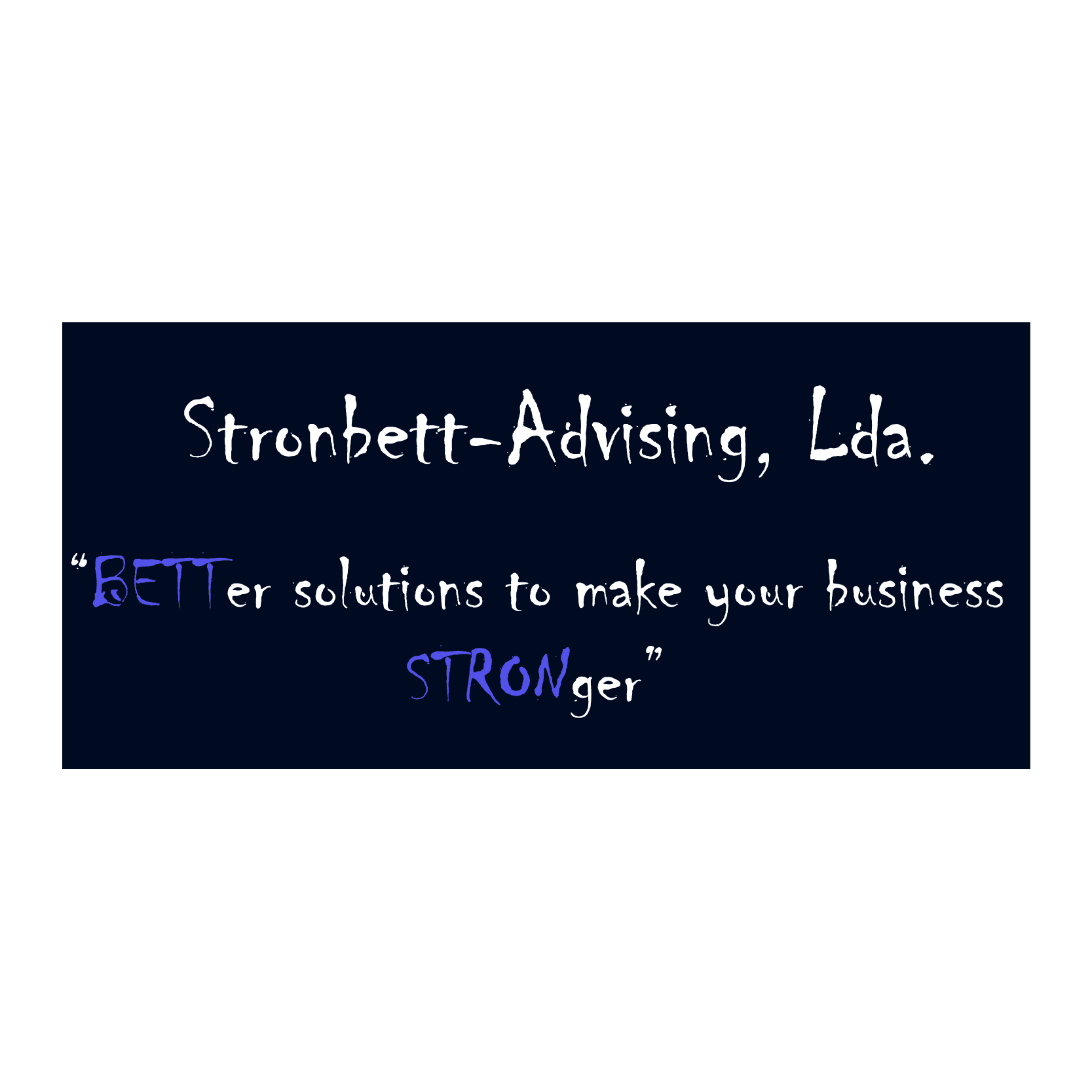 Logótipo STRONBETT - ADVISING, LDA